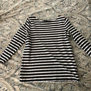 JCrew striped knit top